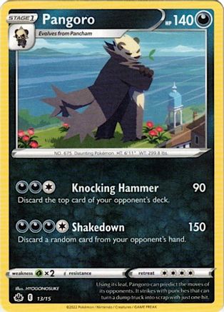 Pangoro - 13/15 13 - McDonalds Promos 2022 - Poke-Collect