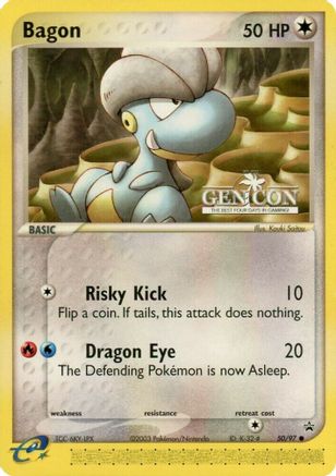 Bagon - 50/97 (GenCon 2004 Promo) 50 - Nintendo Promos - Poke-Collect