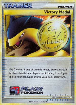 Victory Medal - 2010-2011 (Battle Road Spring) - League & Championship Cards Holofoil - Poke-Collect