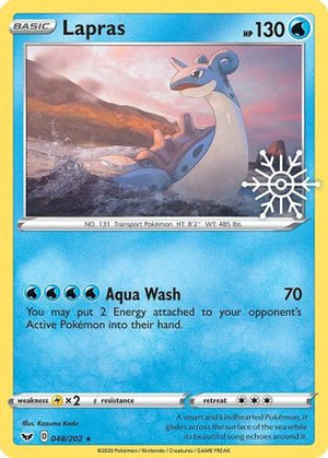 Lapras - 048/202 (Holiday Calendar) 48 - Miscellaneous Cards & Products Holofoil - Poke-Collect
