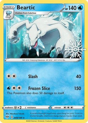 Beartic - 049/189 (Holiday Calendar) 49 - Miscellaneous Cards & Products Holofoil - Poke-Collect