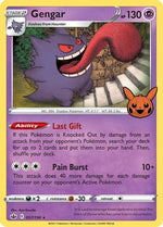 Gengar (2021 Copyright Date) 57 - Trick or Trade BOOster Bundle Holofoil - Poke-Collect