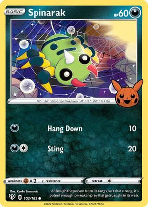 Spinarak 102 - Trick or Trade BOOster Bundle - Poke-Collect