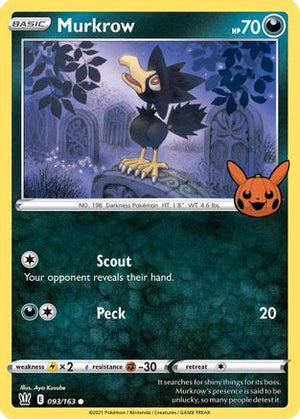 Murkrow 93 - Trick or Trade BOOster Bundle - Poke-Collect