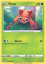 Paras 4/196 - SWSH11 Lost Origin Reverse Holofoil - Poke-Collect