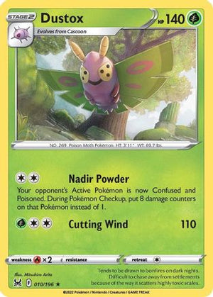 Dustox 10/196 - SWSH11 Lost Origin - Poke-Collect