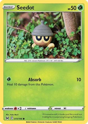 Seedot 11/196 - Lost Origin - Poke-Collect