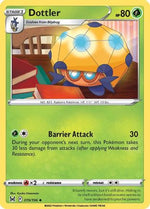 Dottler 19/196 - SWSH11 Lost Origin Reverse Holofoil - Poke-Collect