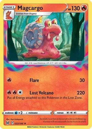 Magcargo 22/196 - Lost Origin - Poke-Collect
