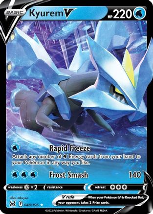 Kyurem V 48/196 - SWSH11 Lost Origin Holofoil - Poke-Collect