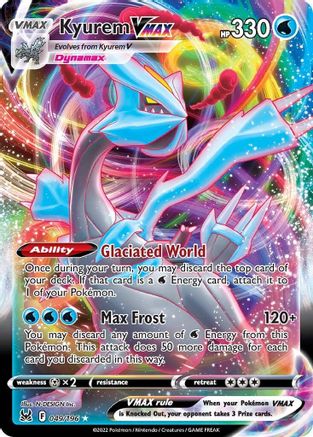 Kyurem VMAX 49/196 - Lost Origin Holofoil - Poke-Collect
