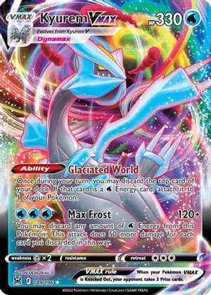 Kyurem VMAX 49/196 - Lost Origin Holofoil - Poke-Collect