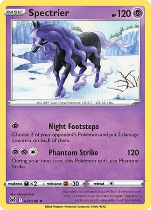 Spectrier 81/196 - Lost Origin Holofoil - Poke-Collect