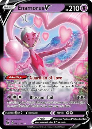 Enamorus V 82/196 - SWSH11 Lost Origin Holofoil - Poke-Collect