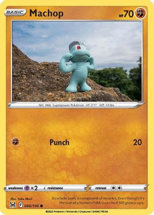 Machop 86/196 - Lost Origin - Poke-Collect