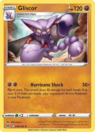 Gliscor 96/196 - SWSH11 Lost Origin - Poke-Collect