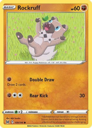 Rockruff 109/196 - Lost Origin - Poke-Collect