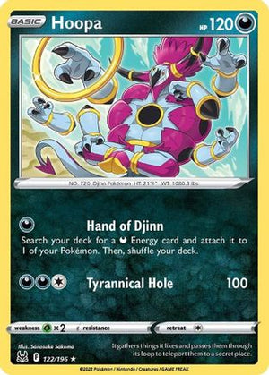 Hoopa 122/196 - SWSH11 Lost Origin - Poke-Collect