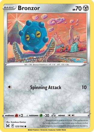 Bronzor 125/196 - SWSH11 Lost Origin - Poke-Collect