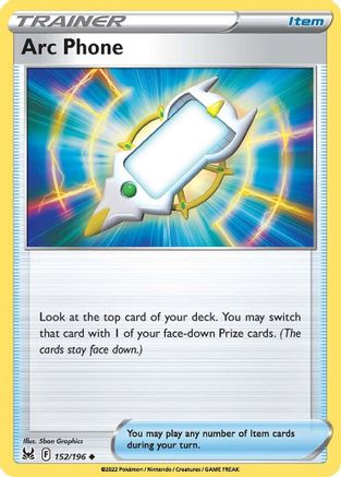 Arc Phone 152/196 - Lost Origin - Poke-Collect