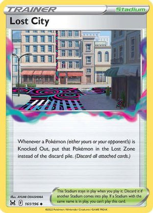 Lost City 161/196 - Lost Origin Reverse Holofoil - Poke-Collect
