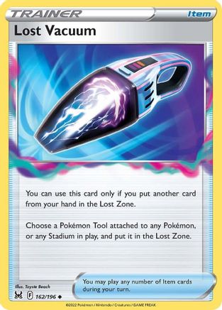Lost Vacuum 162/196 - Lost Origin Reverse Holofoil - Poke-Collect