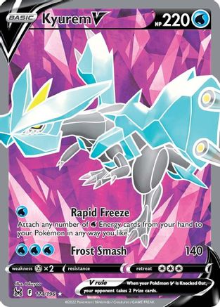 Kyurem V (Full Art) 174/196 - SWSH11 Lost Origin Holofoil - Poke-Collect