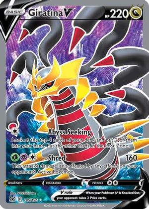 Giratina V 185/196 - Lost Origin Holofoil - Poke-Collect