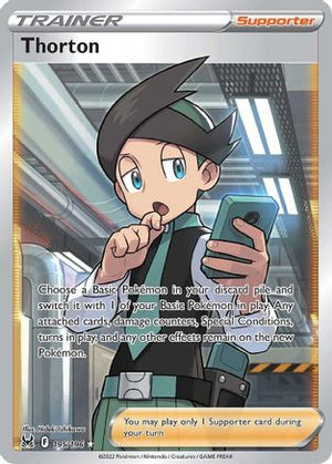Thorton 195/196 - Lost Origin Holofoil - Poke-Collect