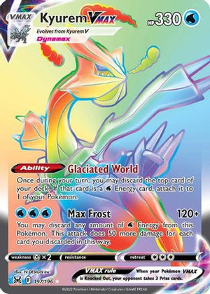 Kyurem VMAX 197/196 - Lost Origin Holofoil - Poke-Collect