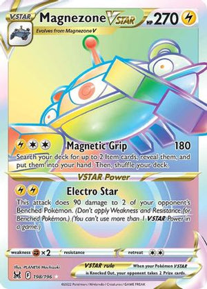 Magnezone VSTAR 198/196 - Lost Origin Holofoil - Poke-Collect