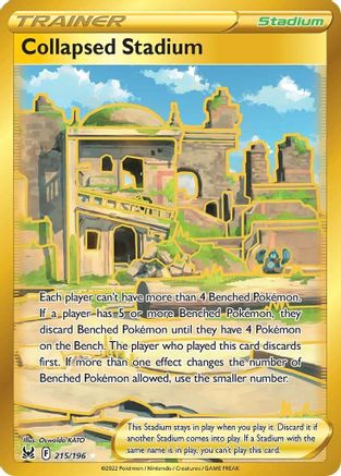 Collapsed Stadium 215/196 - Lost Origin Holofoil - Poke-Collect