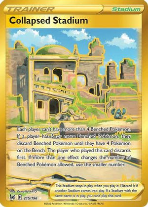 Collapsed Stadium 215/196 - Lost Origin Holofoil - Poke-Collect