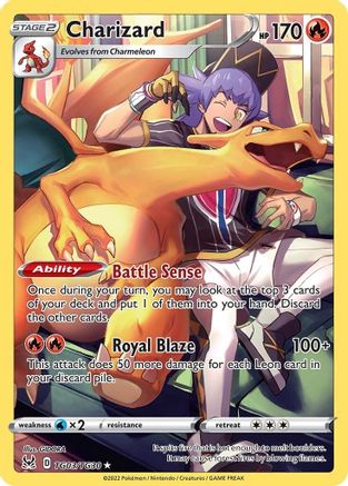 Charizard TG03/30 - SWSH11 Lost Origin Trainer Gallery Holofoil - Poke-Collect