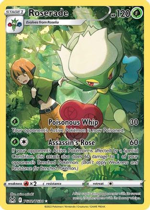 Roserade TG02/30 - Lost Origin Trainer Gallery Holofoil - Poke-Collect