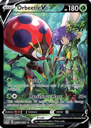 Orbeetle V TG12/30 - Lost Origin Trainer Gallery Holofoil - Poke-Collect