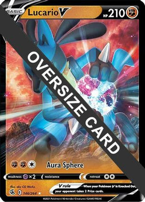 Lucario V - 146/264 146 - Jumbo Cards Holofoil - Poke-Collect