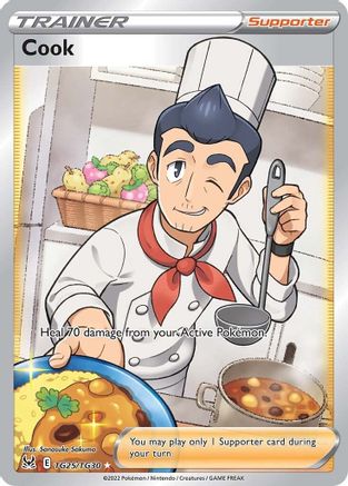 Cook TG25/30 - SWSH11 Lost Origin Trainer Gallery Holofoil - Poke-Collect