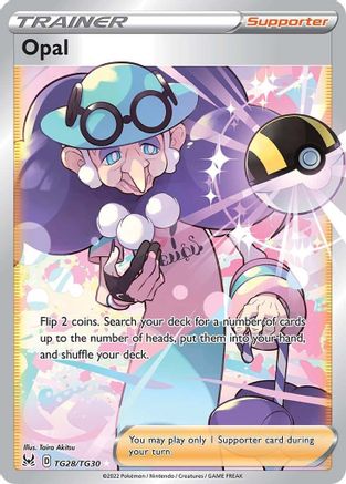 Opal TG28/30 - SWSH11 Lost Origin Trainer Gallery Holofoil - Poke-Collect