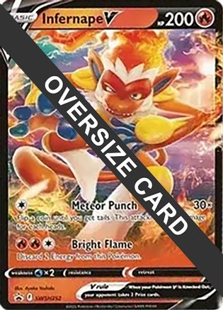 Infernape V - SWSH252 SWS252 - Jumbo Cards Holofoil - Poke-Collect