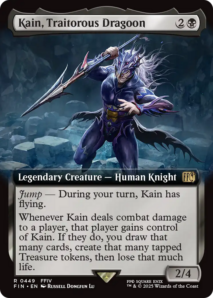 Kain, Traitorous Dragoon (FIN-449) - FINAL FANTASY: (Extended Art)