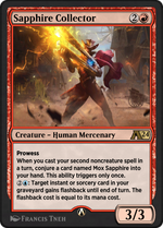 Sapphire Collector (YOTJ-013) - Alchemy: Outlaws of Thunder Junction - Poke-Collect