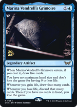 Marina Vendrell's Grimoire (PRE-064) - Duskmourn: House of Horror Promos Foil - Poke-Collect