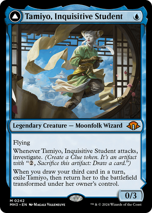Tamiyo, Inquisitive Student (MH3-242) - Modern Horizons 3 Foil