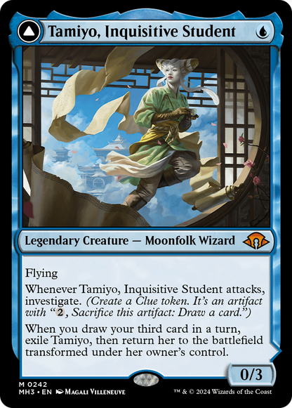 Tamiyo, Inquisitive Student (MH3-242) - Modern Horizons 3 Foil