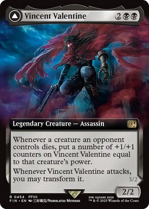 Vincent Valentine // Galian Beast (FIN-454) - FINAL FANTASY: (Extended Art) - Poke-Collect