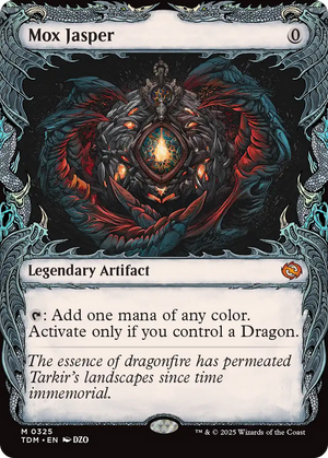 Mox Jasper (TDM-325) - Tarkir: Dragonstorm: (Showcase) - Poke-Collect