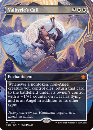 Valkyrie's Call (FDN-302) - Foundations (Borderless)