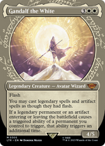 Gandalf the White (LTR-305) - The Lord of the Rings: Tales of Middle-earth: (Showcase) (Borderless) - Poke-Collect