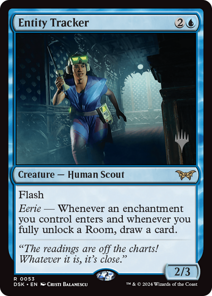 Entity Tracker (PPDSK-053) - Duskmourn: House of Horror Promos - Poke-Collect